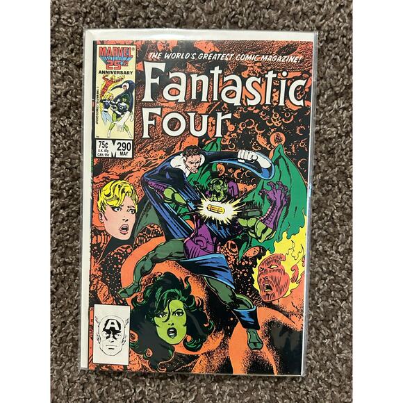 Fantastic Four Vol. 1 #287 - 292 (1986 Marvel) Lot of 6 - 2 KEY ISSUES - Picture 5 of 8